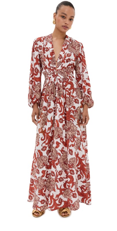 La DoubleJ Long Camerino Dress White
