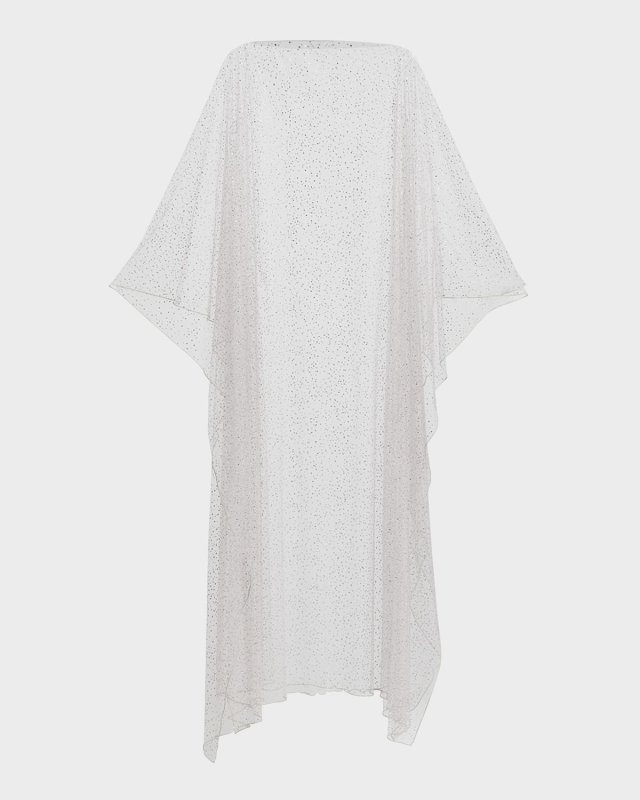 Crystal Tulle Cape