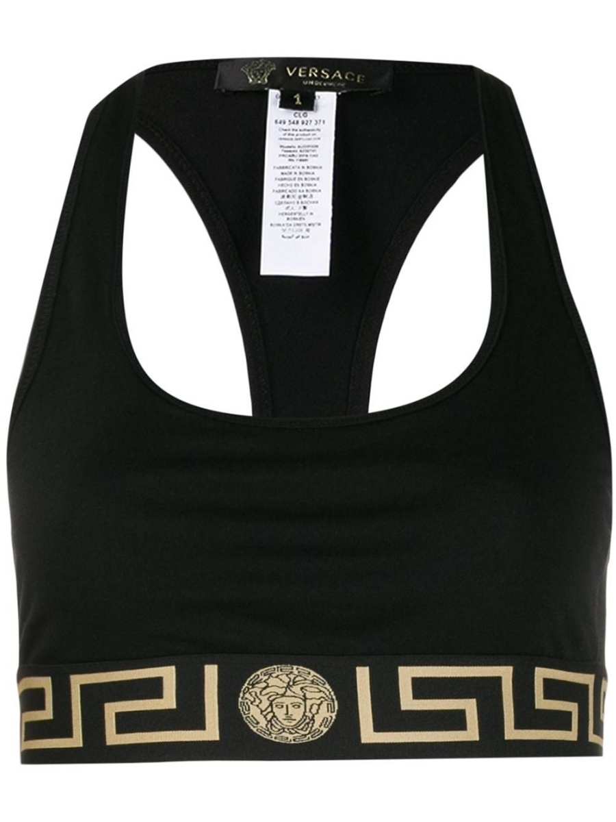 Greca Border bralette