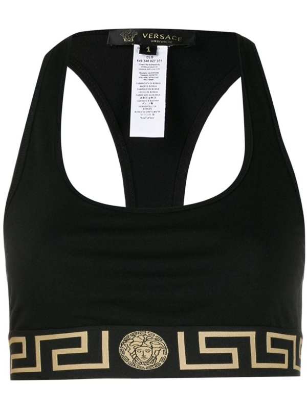 Greca Border bralette