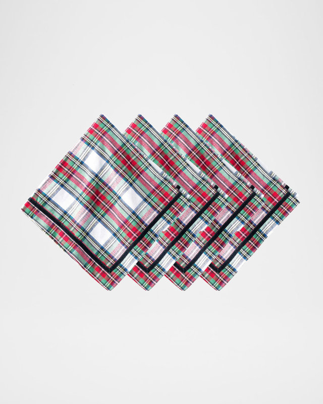 Stewart Tartan Napkins, Set of 4