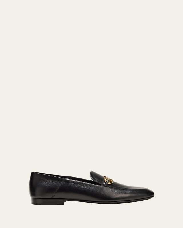Louis Calfskin Bit Slip-On Loafers