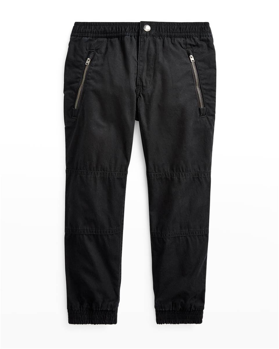 Boy's Poplin Jogger Pants, Size 2-6
