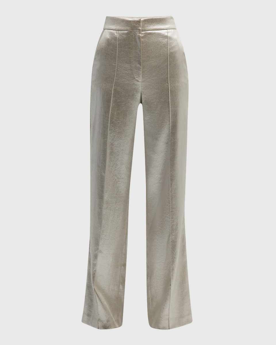 Millicent Metallic Suiting Pants