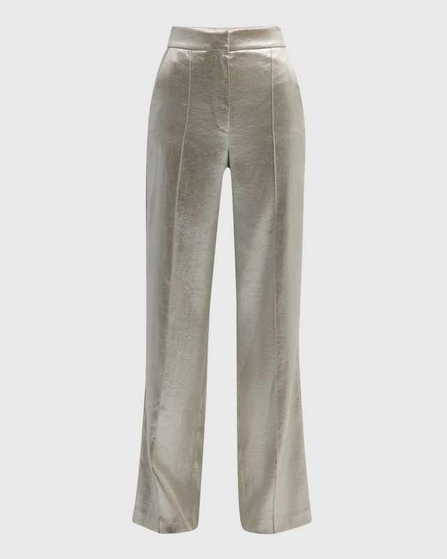 Millicent Metallic Suiting Pants
