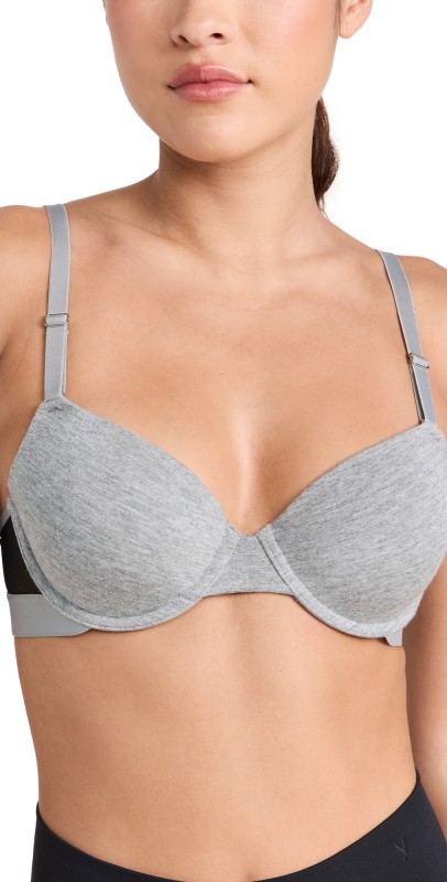 LIVELY The All Day T-Shirt Bra Heather Grey