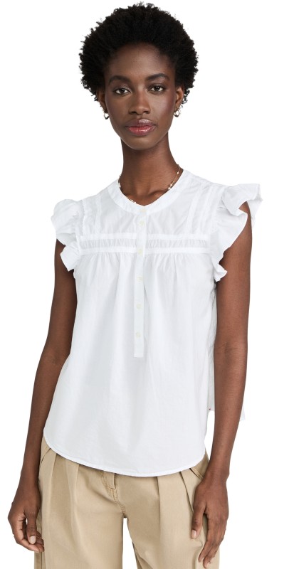 XIRENA Luna Top White
