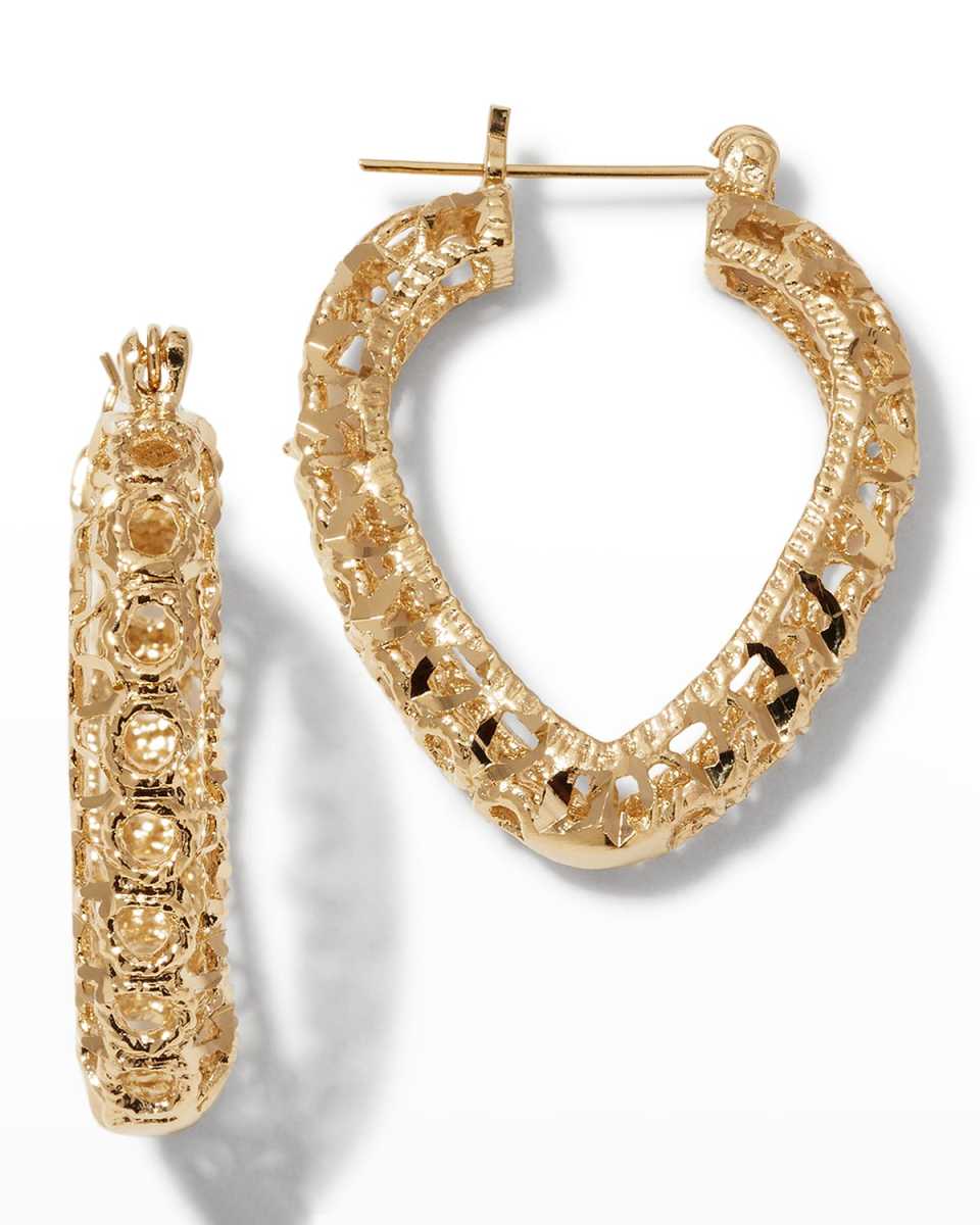 Filigree Hoop Earrings