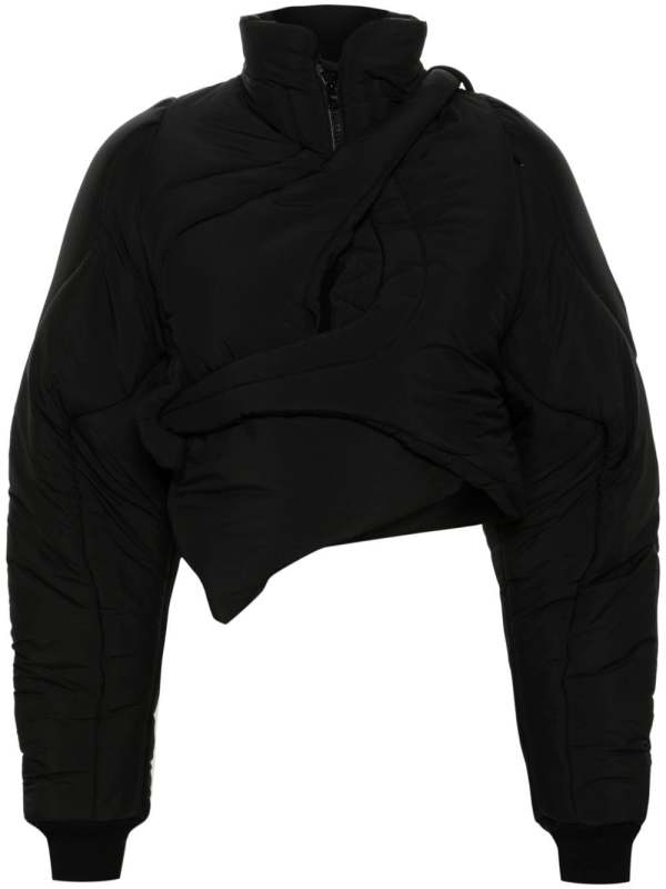 asymmetric puffer jacket