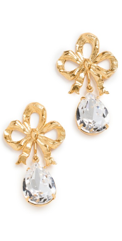 Jennifer Behr Eloise Earrings Crystal