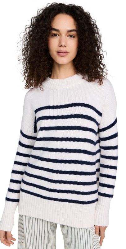 La Ligne Marin Sweater Cream/Navy