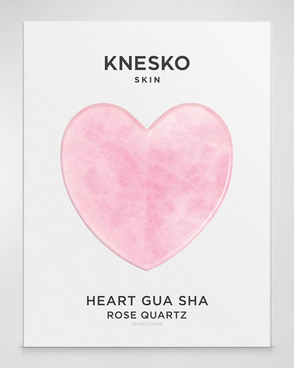 Rose Quartz Heart Gua Sha ($80 Value)