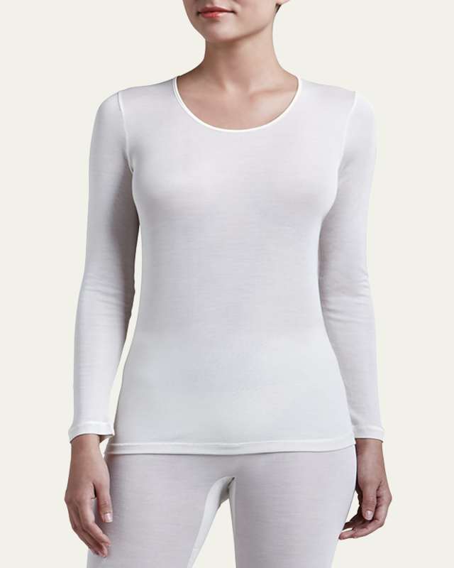 Silk Long-Sleeve Shirt