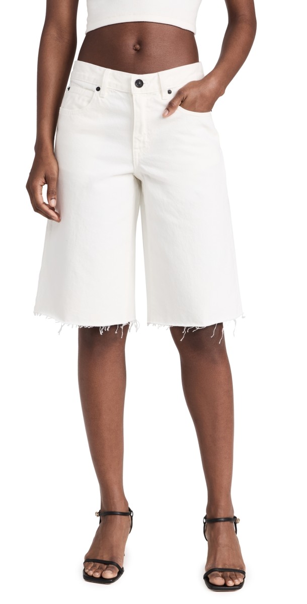 SLVRLAKE Mica Shorts White