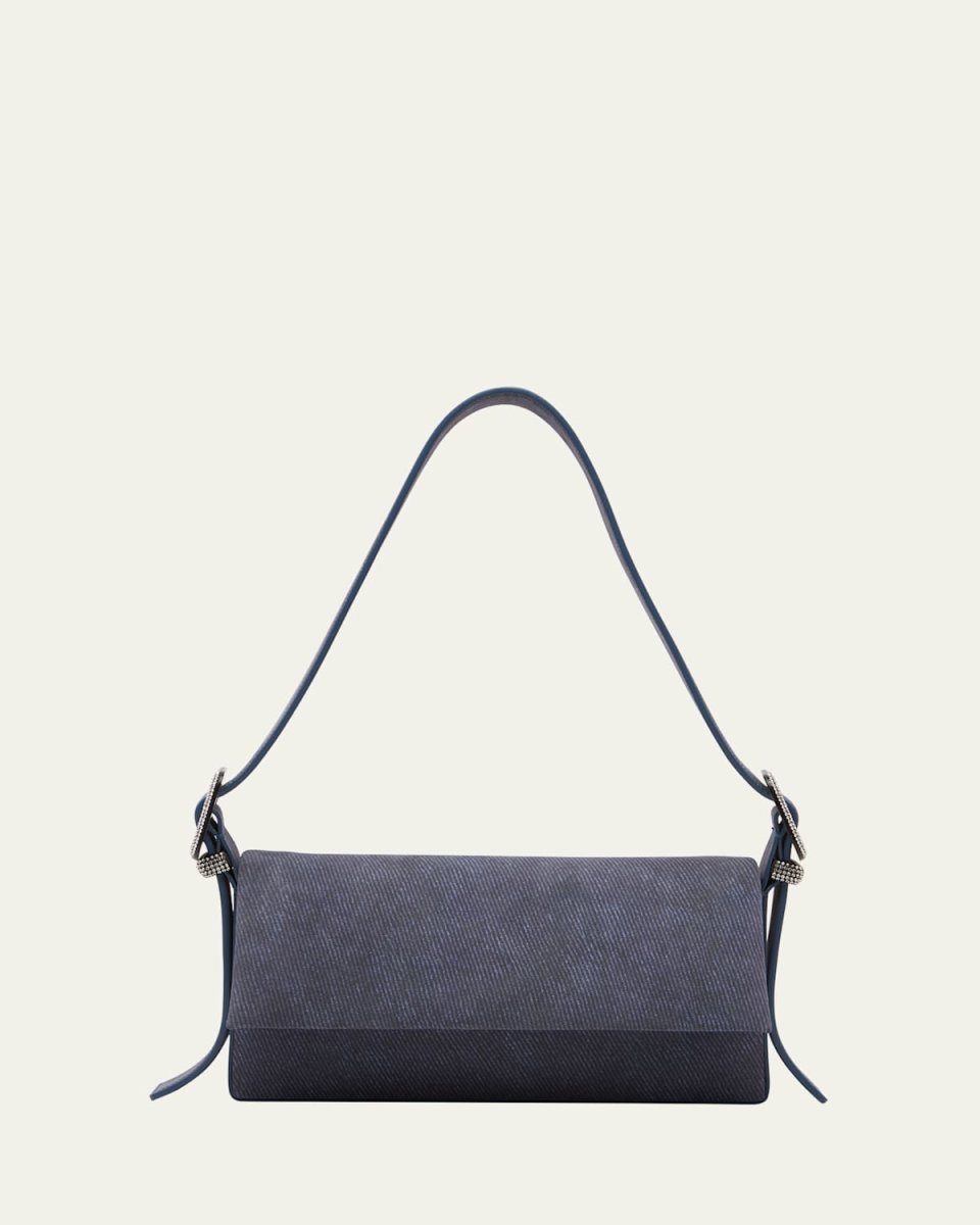 Vitty Grande Leather Shoulder Bag