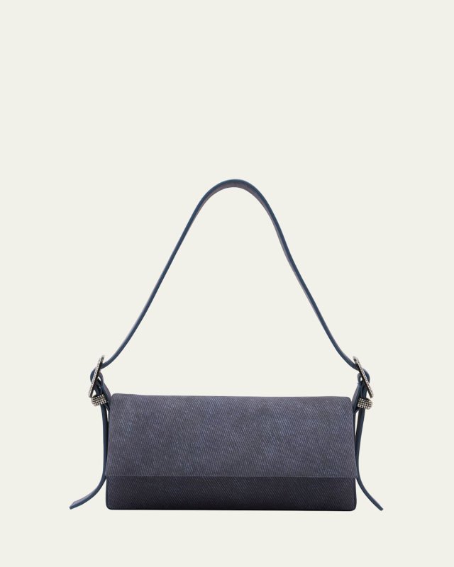 Vitty Grande Leather Shoulder Bag