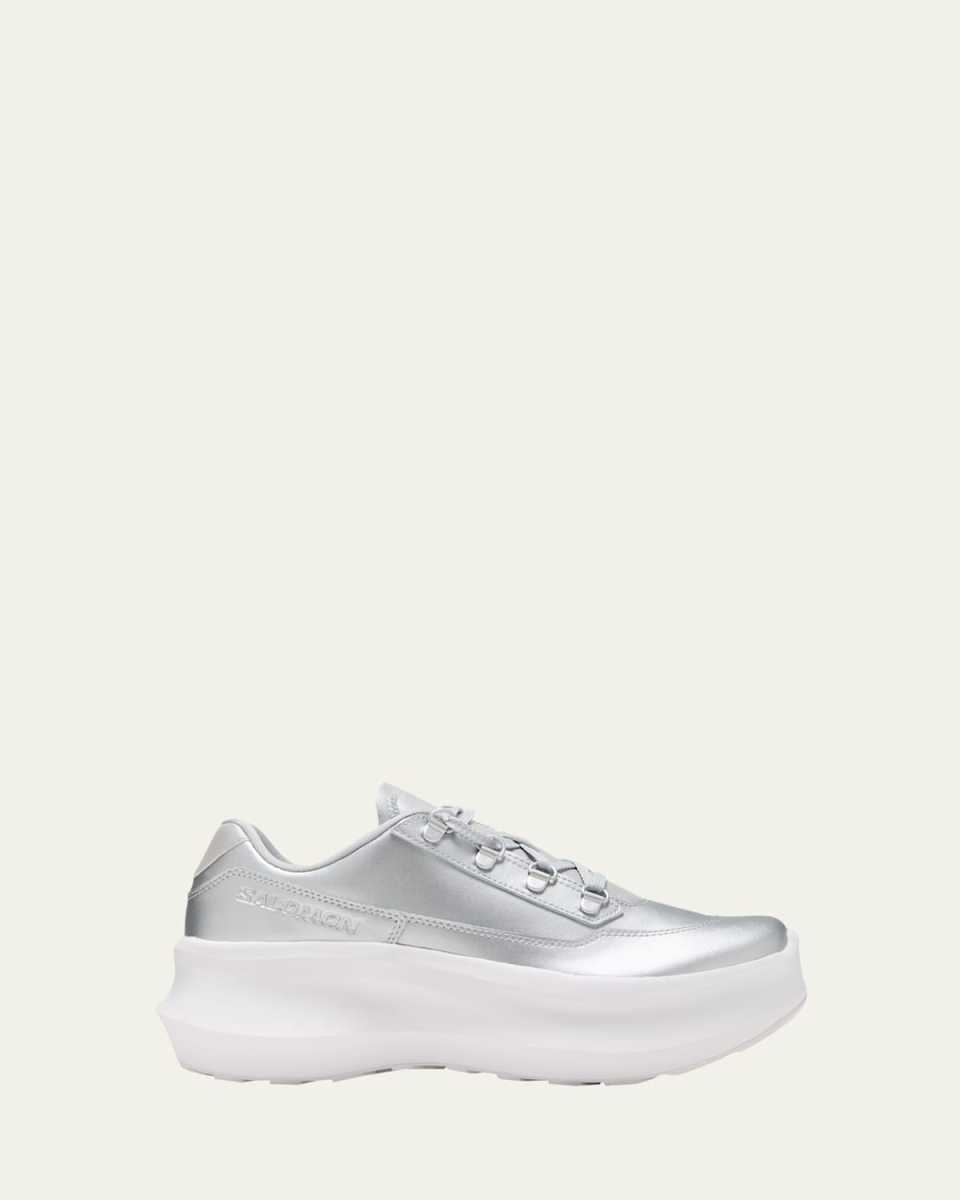 Metallic Chunky Platform Sneakers