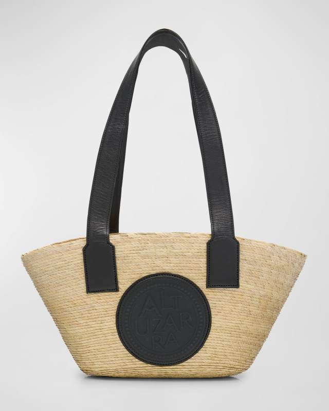 Watermill Small Straw Shoulder Bag