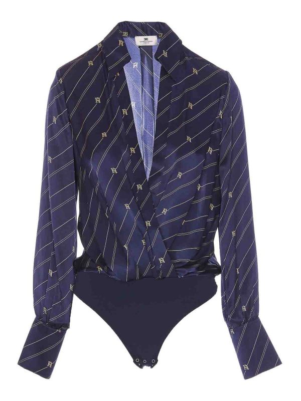 Elisabetta Franchi Chemise - Bleu