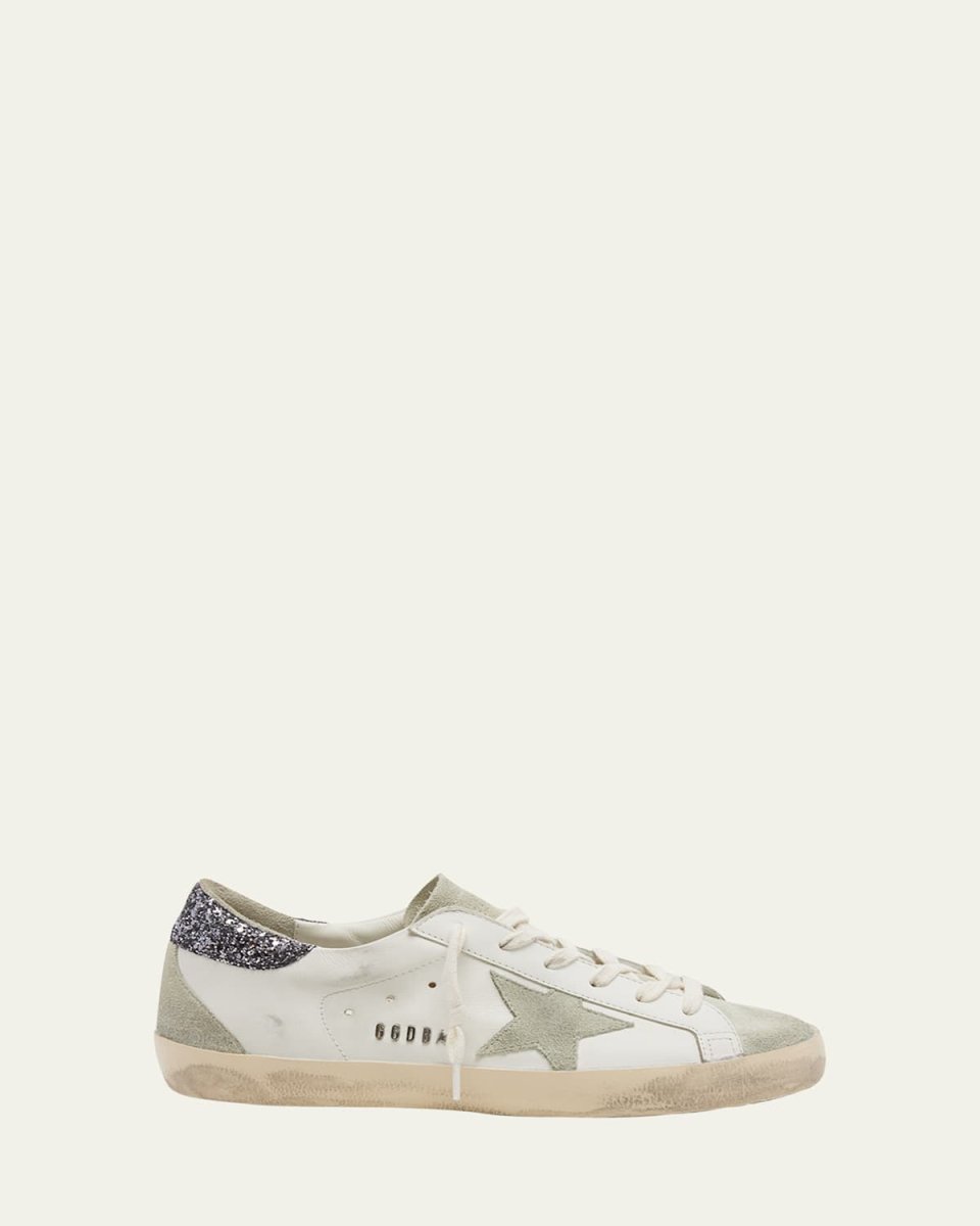 Superstar Mixed Leather Low-Top Sneakers