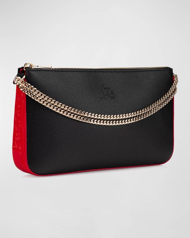 Loubila Shoulder Bag in Grained Leather
