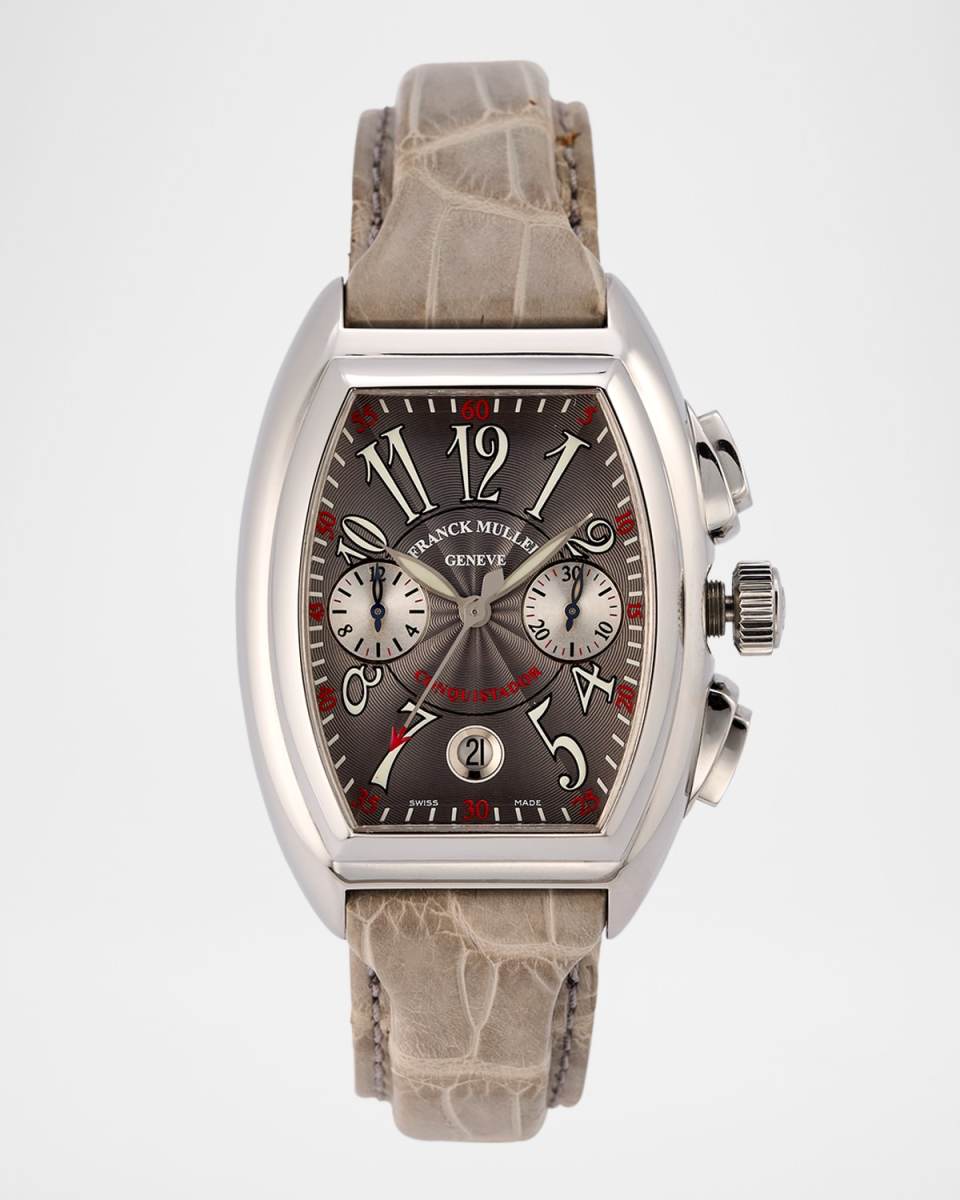 Men's Conquistador Chronograph 45mm Stainless Steel Watch