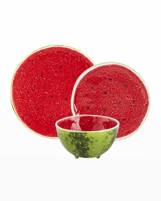 Watermelon 3-Piece Place Setting Set