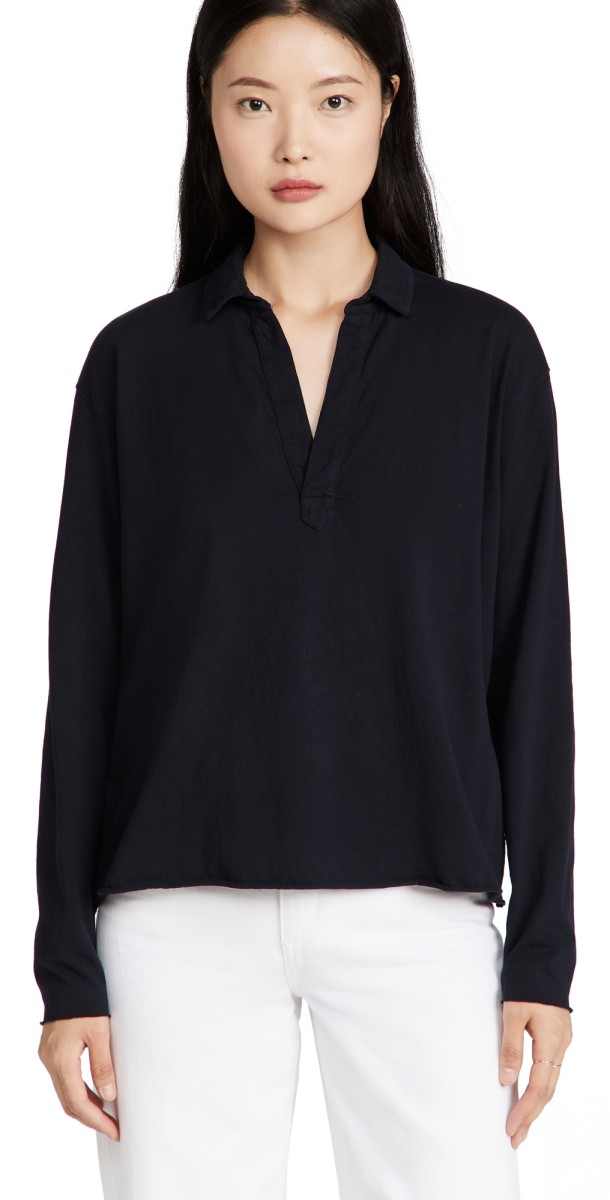 Frank & Eileen Popover Henley Tee British Royal Navy