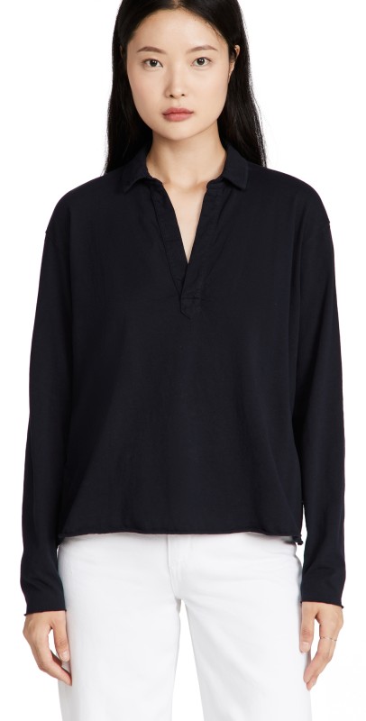 Frank & Eileen Popover Henley Tee British Royal Navy