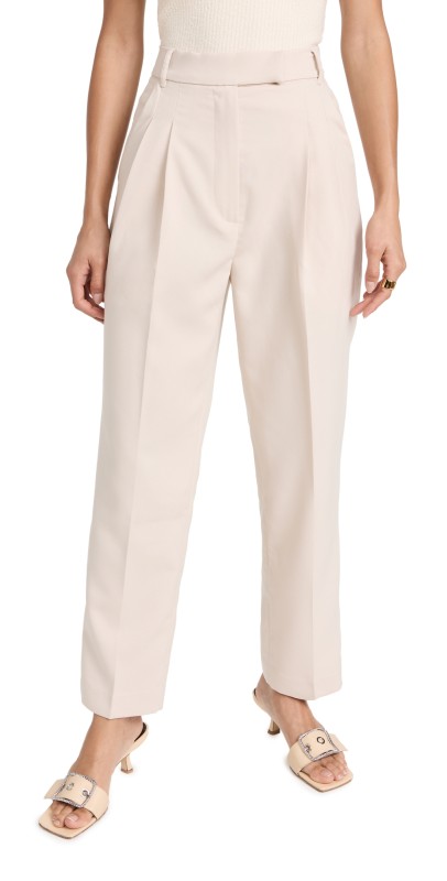 Pixie Market Jaime Pants in Sand Beige