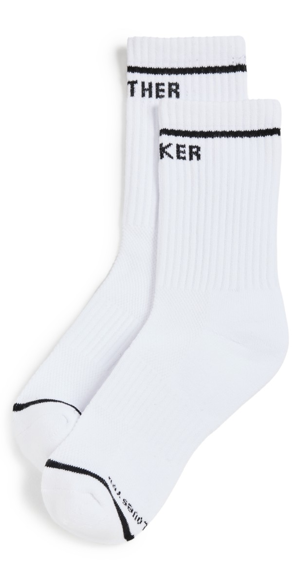MOTHER Baby Steps Socks White/ Black