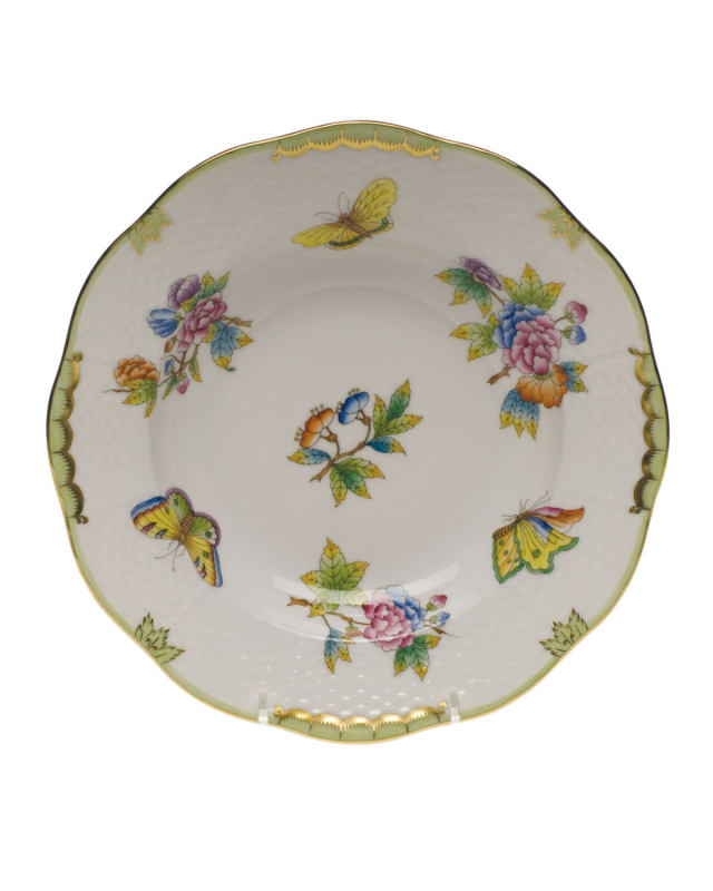 QUEEN VICTORIA RIM SOUP PLAT