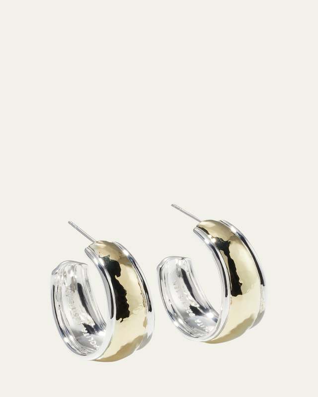 Tapperd Dome Hoop Earrings in Chimera