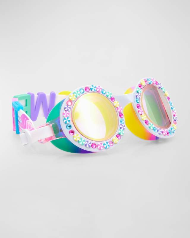 Kid's Rainbow Ribbons Swim Goggles
