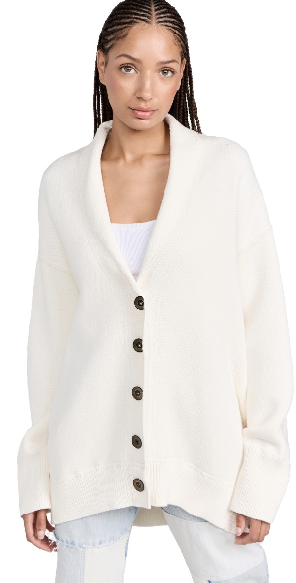 Free People Chamomile Cardigan Ivory