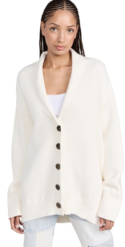 Free People Chamomile Cardigan Ivory