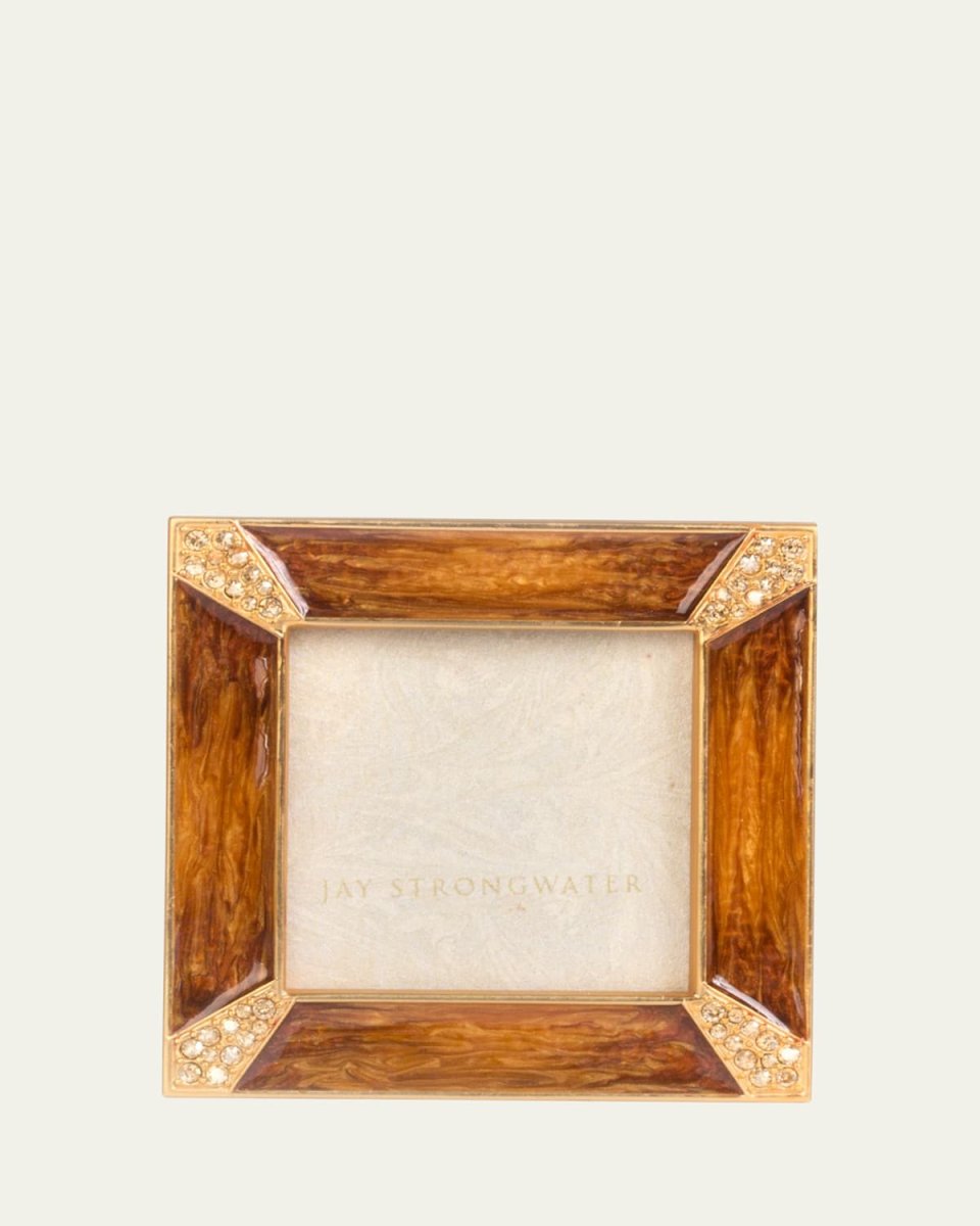 Pave Corner Frame, 2"