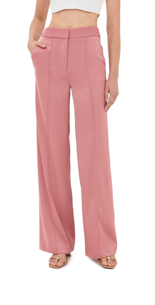 Veronica Beard Edia Pants Rose