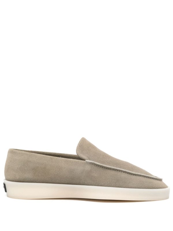 suede loafers