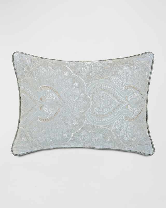 Danae Embroidered Decorative Pillow