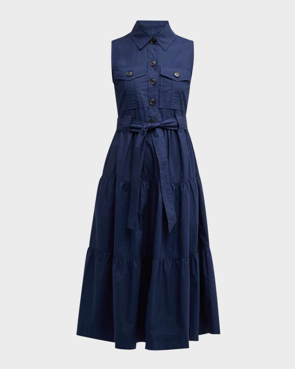 Florence Sleeveless Shirtdress