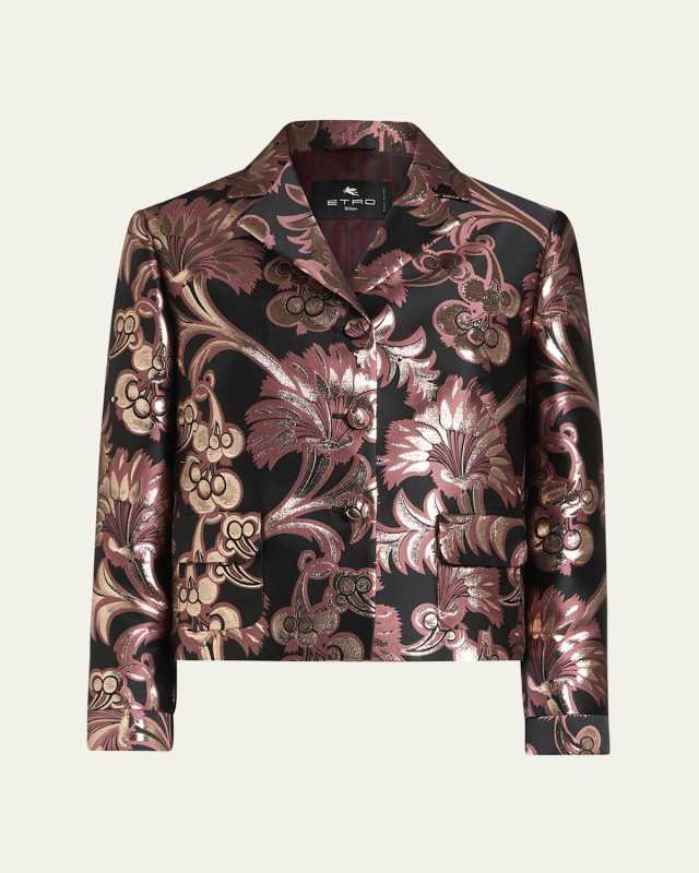 Jacquard Metallic Jacket