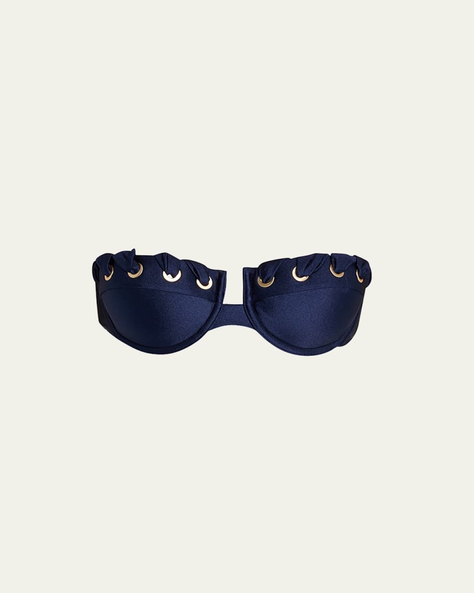 Alight Eyelet Balconette Bikini Top