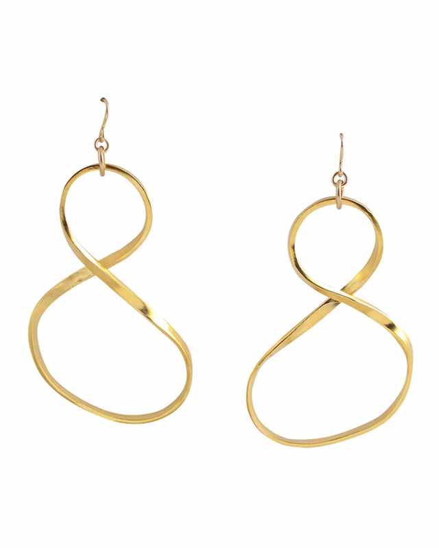Infinity Drop Earrings