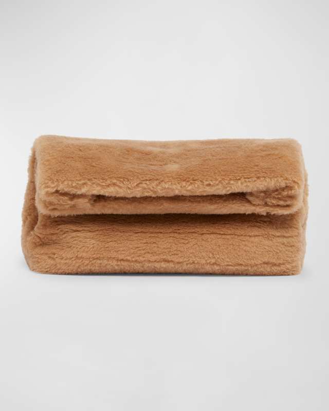 Phoebe Cashmere-Wool Clutch
