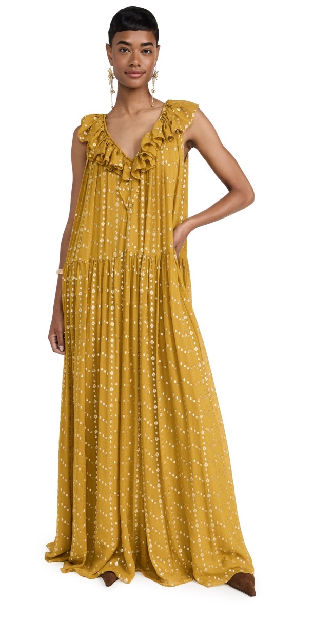 Ulla Johnson Audelia Gown Limonite
