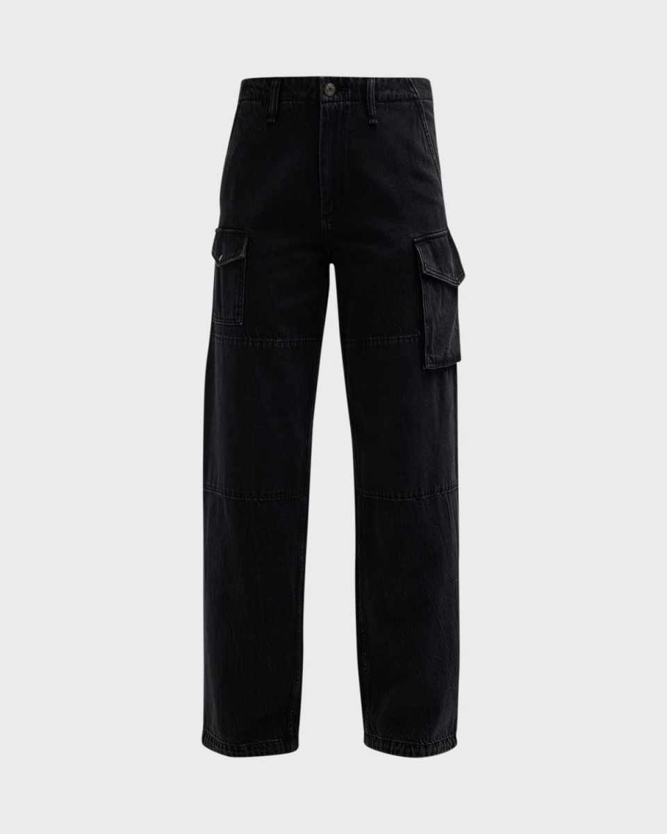 Featherweight Nora Mid-Rise Cargo Jeans