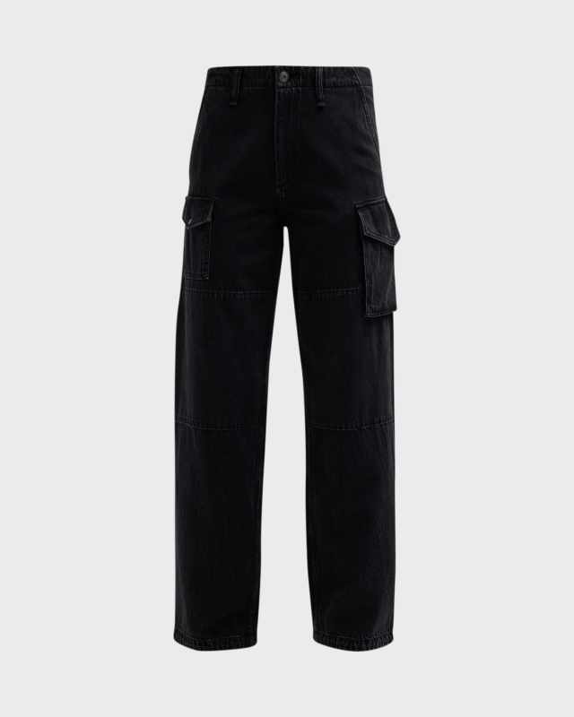 Featherweight Nora Mid-Rise Cargo Jeans