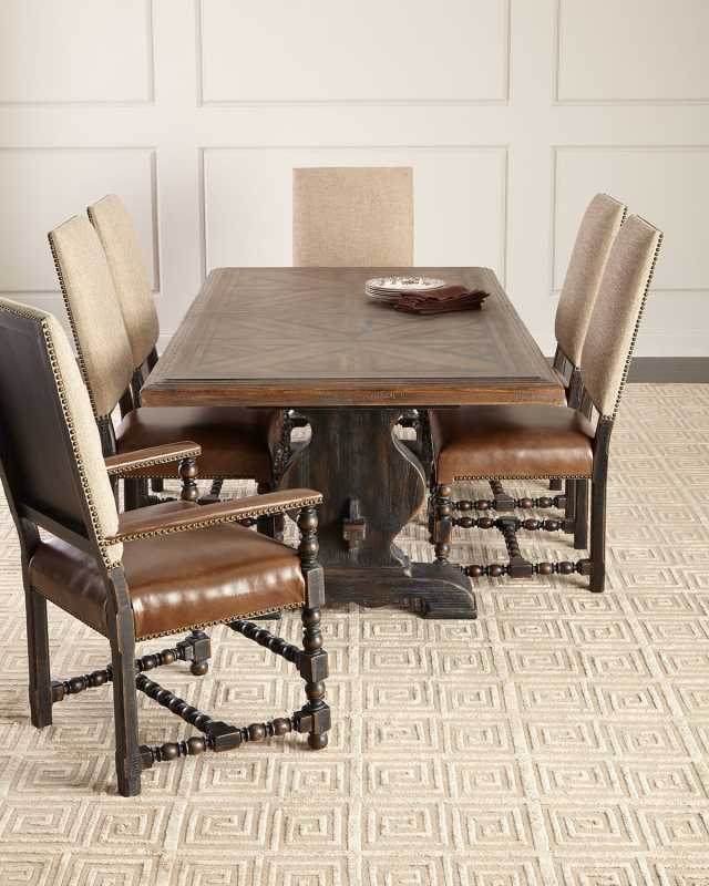 Pair of Casella Dining Arm Chairs