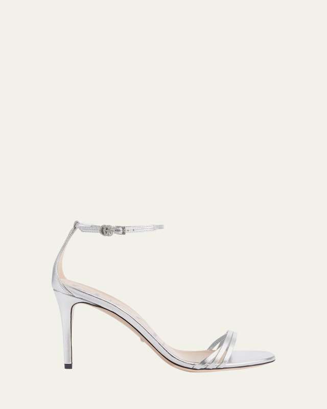 Ilse Metallic Leather Sandals